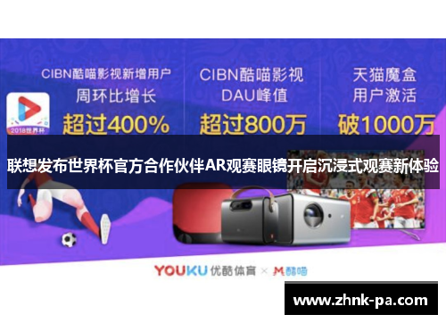 联想发布世界杯官方合作伙伴AR观赛眼镜开启沉浸式观赛新体验