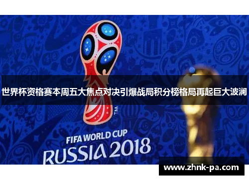 世界杯资格赛本周五大焦点对决引爆战局积分榜格局再起巨大波澜 世界杯资格赛本周五大焦点对决引爆战局积分榜格局再起巨大波澜
